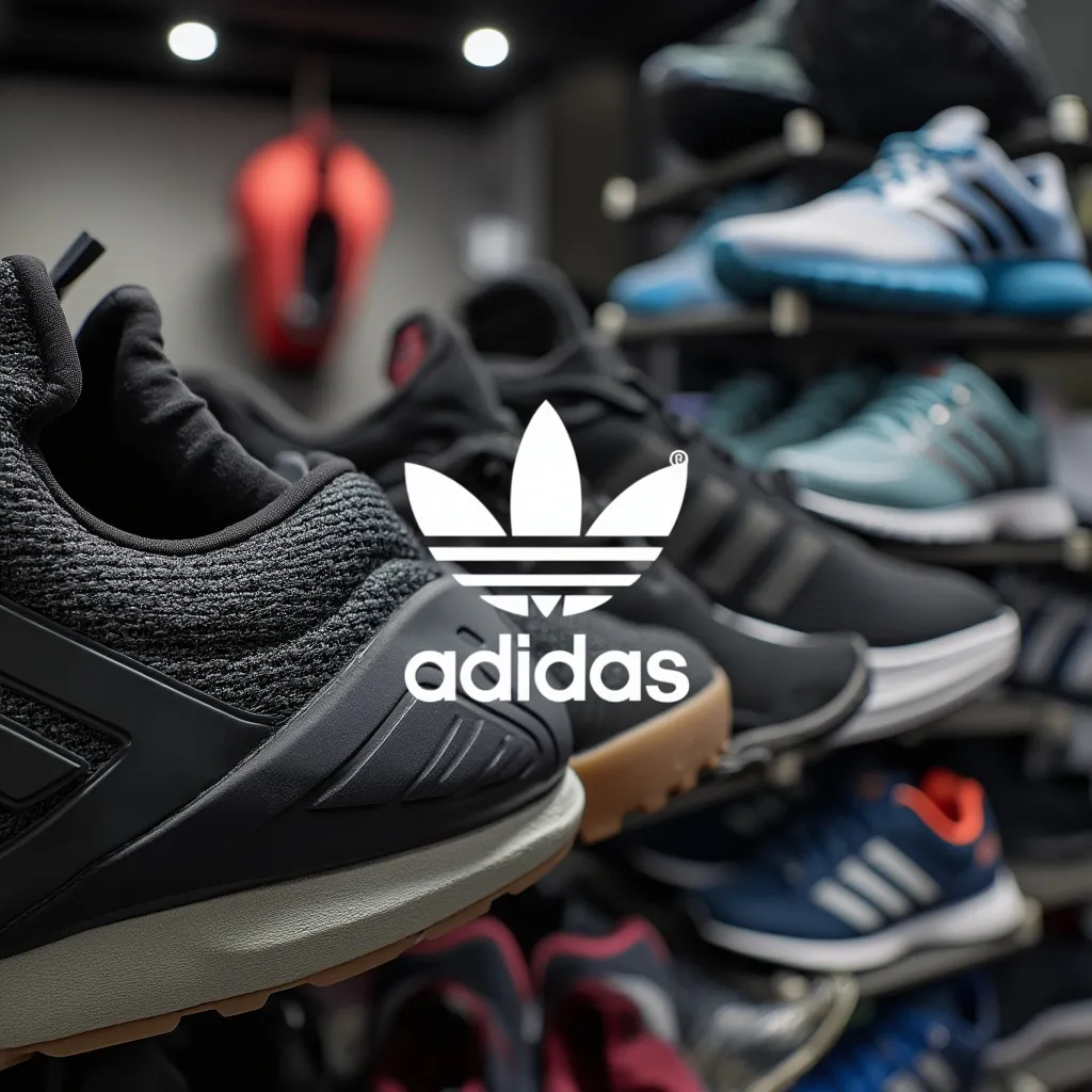 Adidas logo a produkty